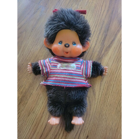 Mattel Other - Monchichi Vintage GIRL MONKEY PUPPET. 1974. RARE.